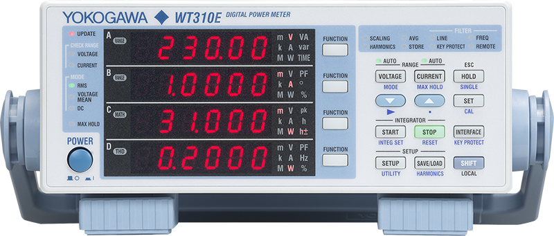 横河WT300E系列新一代紧凑型数字功率计